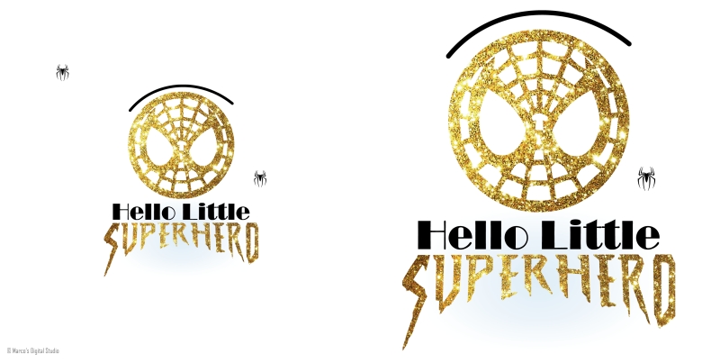 Superheld geboortekaart